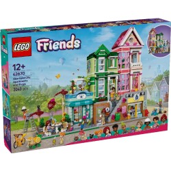 LEGO Friends Διαμερίσματα Και Καταστήματα Στη Χάρτλεϊκ Σίτυ 42670 5702017815336