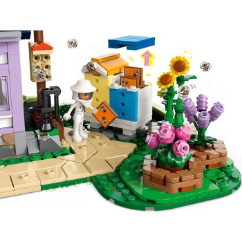 LEGO Friends beekeepers house and flower garden 42669 5702017815329