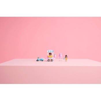 LEGO Friends Σταντ Με Μαλλί Της Γριάς Και Σκούτερ 42643 5702017783727