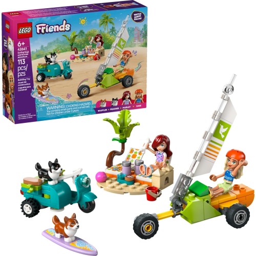 LEGO Friends surfing dogs and scooter adventure 42641 5702017783710