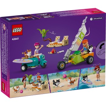 LEGO Friends Περιπέτεια Για Σερφ Με Σκύλους Και Σκούτερ 42641 5702017783710