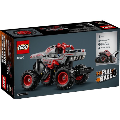 LEGO Technic Monster Jam™ Thunderroarus™ Pull-Back 42200 5702017816234