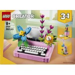 LEGO Creator 3-In-1 Typewriter With Flowers 31169 5702017822440