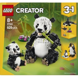 LEGO Creator 3-in-1 wild animals: panda family 31165 5702017822402