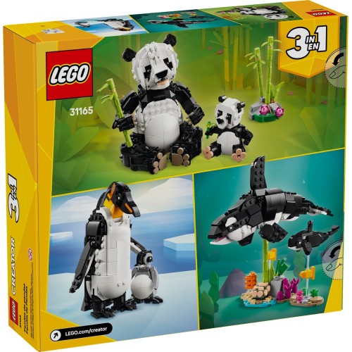 LEGO Creator Άγρια Ζώα: Οικογένεια Πάντα 31165 5702017822402