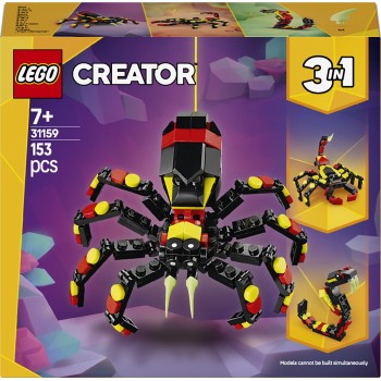 LEGO Creator Άγρια Ζώα: Εντυπωσιακή Αράχνη 31159 5702017822242