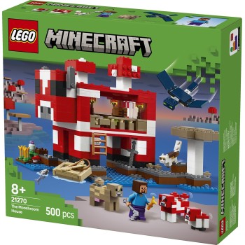 LEGO Minecraft the mooshroom house 21270 5702017815442