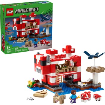 LEGO Minecraft the mooshroom house 21270 5702017815442