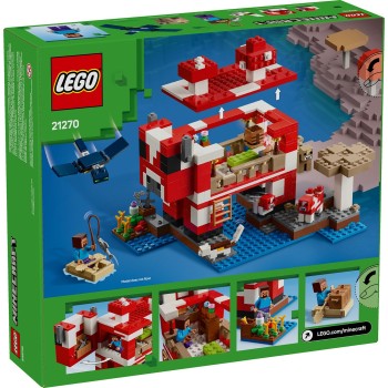 LEGO Minecraft the mooshroom house 21270 5702017815442