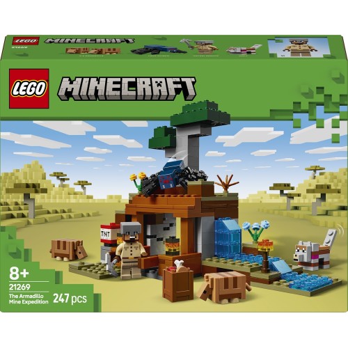 LEGO Minecraft H Αποστολή Του Αρμαντίλο Στο Ορυχείο 21269 5702017815435