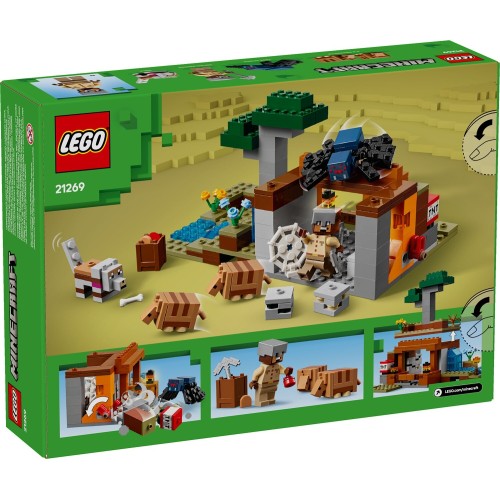 LEGO Minecraft the armadillo mine expedition 21269 5702017815435