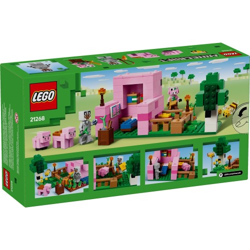 LEGO Minecraft Το Σπίτι-Μωρό Γουρούνι 21268 5702017815428