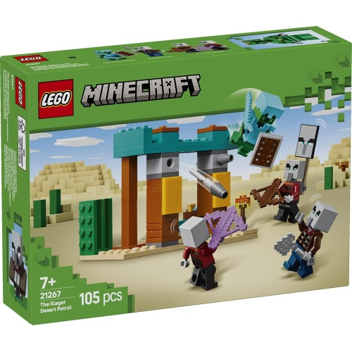LEGO Minecraft Η Περιπολία Των Ωρικών Στην Έρημο 21267 5702017815411