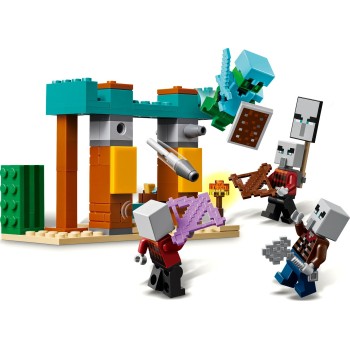 LEGO Minecraft Η Περιπολία Των Ωρικών Στην Έρημο 21267 5702017815411