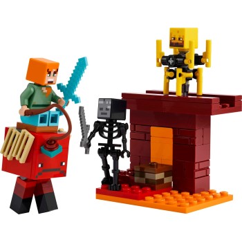 LEGO Minecraft the nether lava battle 21266 5702017815404