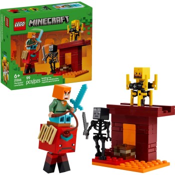 LEGO Minecraft the nether lava battle 21266 5702017815404
