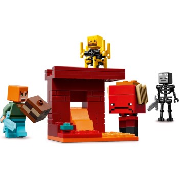 LEGO Minecraft the nether lava battle 21266 5702017815404