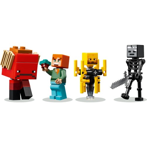 LEGO Minecraft Η Μάχη Στη Λάβα Των Εγκάτων 21266 5702017815404