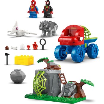 LEGO Marvel Avengers Marvel Super Heroes Team Spidey Dino Crawler Rescue 11199 5702017814803