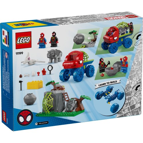 LEGO Marvel Avengers Marvel Super Heroes Team Spidey Dino Crawler Rescue 11199 5702017814803