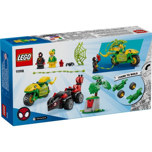 LEGO Marvel Avengers Marvel Super Heroes Κυνηγητό Σπιν Και Ελέκτρο Με Δεινοσαυρο-Οχήματα 11198 5702017814797