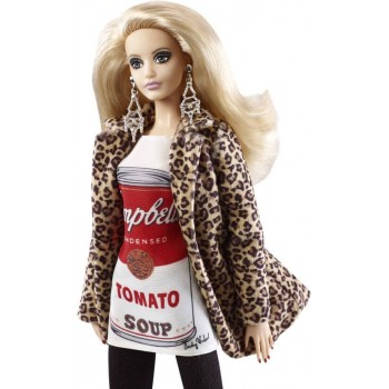 Mattel Barbie Συλλεκτική Andy Warhol 2 DKN04 887961244793