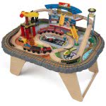 KidKraft Σετ Κατασκευής Σταθμού Μεταφοράς Με Τρένο Και Τραπέζι 17564 706943175644