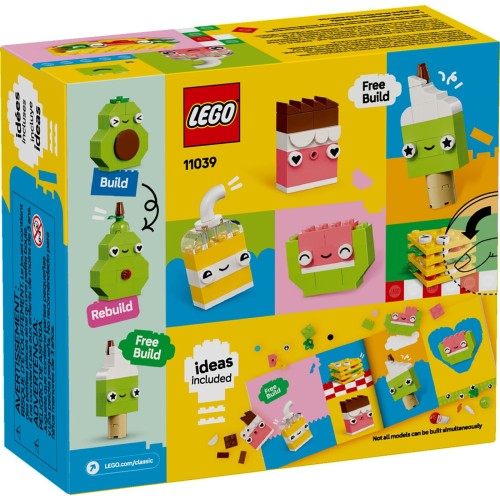 LEGO Classic Δημιουργικά Φαγητά Φιλαράκια 11039 5702017822204