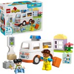 LEGO DUPLO Ασθενοφόρο & Οδηγός Για Παιχνίδι Μίμησης 10447 5702017816005