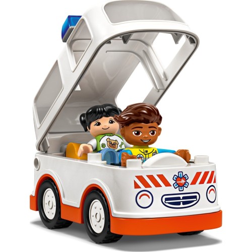 LEGO DUPLO Ambulance & Driver For Imitation Play 10447 5702017816005