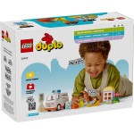 LEGO DUPLO Ασθενοφόρο & Οδηγός Για Παιχνίδι Μίμησης 10447 5702017816005