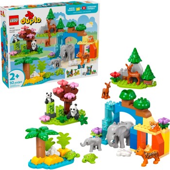 LEGO DUPLO Town 3-In-1 Wild Animal Families 10446 5702017815558
