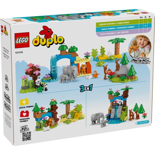 LEGO DUPLO Town 3-In-1 Wild Animal Families 10446 5702017815558