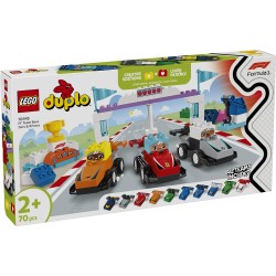 LEGO DUPLO Formula 1  Town F1® Racing Cars And Team Drivers 10445 5702017815565