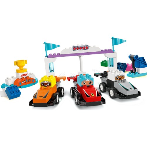 LEGO DUPLO Formula 1  Town F1® Racing Cars And Team Drivers 10445 5702017815565