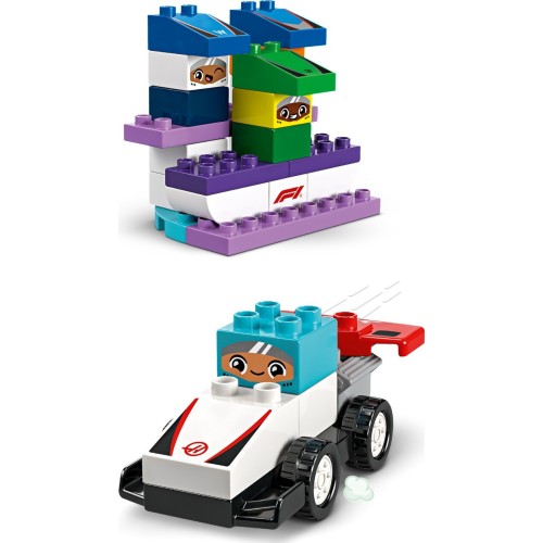 LEGO DUPLO Formula 1 Town Αγωνιστικά Αυτοκίνητα Και Οδηγοί Ομάδας F1® 10445 5702017815565