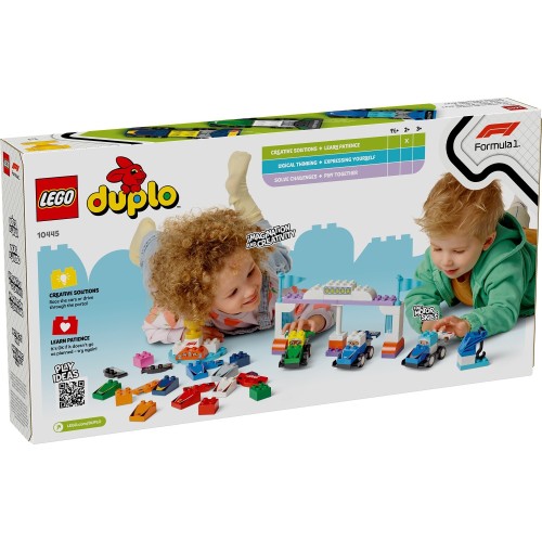 LEGO DUPLO Formula 1  Town F1® Racing Cars And Team Drivers 10445 5702017815565