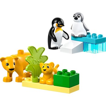 LEGO DUPLO Wild Animal Families: Penguins & Lions 10442 5702017783833
