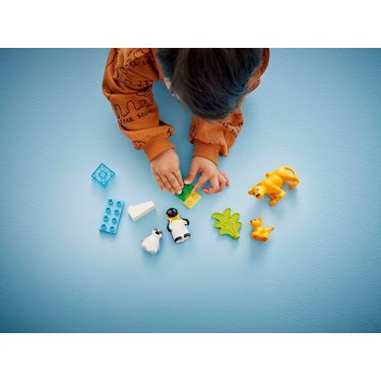 LEGO DUPLO Wild Animal Families: Penguins & Lions 10442 5702017783833