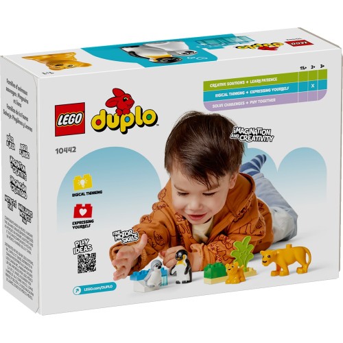 LEGO DUPLO Wild Animal Families: Penguins & Lions 10442 5702017783833