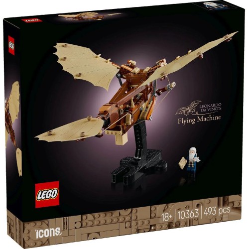 LEGO Icons Ιπτάμενη Μηχανή Του Λεονάρντο Ντα Βίντσι 10363 5702017815893