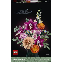 LEGO Botanicals Όμορφο Μπουκέτο Με Ροζ Λουλούδια 10342 5702017812540