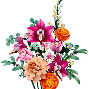 LEGO Botanicals The Botanical Collection Pretty Pink Flower Bouquet 10342 5702017812540