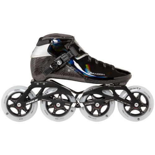 POWERSLIDE dragon black 90 πατίνια - μαύρο χρώμα μαύρο, μέγεθος 38 19.904675/38 4040333594520