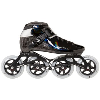 POWERSLIDE Dragon Black 90 Skates - Black 19.904675 4040333594476