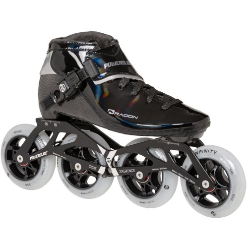 POWERSLIDE Dragon Black 90 Skates - Black 19.904675 4040333594476