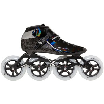 POWERSLIDE dragon black 110 πατίνια - mαύρο χρώμα μαύρο, μέγεθος 43 19.904677/43 4040333594391