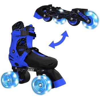 ΑΘΛΟΠΑΙΔΙΑ yvolution  combo πατίνια 2 σε 1 - mπλε 53.NT10B4 0810012241878