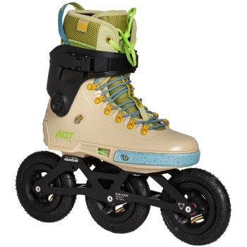 POWERSLIDE Next Renegade Werbeski pro 125 Skates - Beige/green Color Beige, Size 42-43 19.908422/42 4040333573747