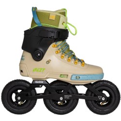POWERSLIDE next renegade werbeski pro 125 πατίνια - μπεζ/πράσινο 19.908422 4040333573723
